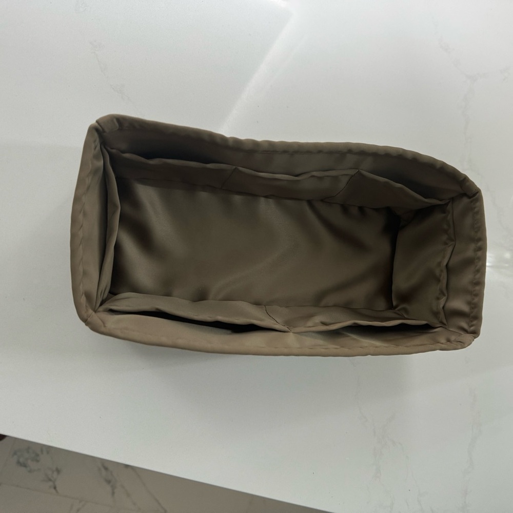 DGAZ Birkin 30 organizer Silky Smooth Étoupe
